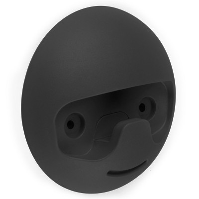 Παιδική Κρεμάστρα Πλαστική Μαύρη (1Τεμάχιο) 119,3mm Napier Emuca 7200014