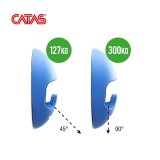 Παιδική Κρεμάστρα Πλαστική Μπλέ (1Τεμάχιο) 119,3mm Napier Emuca 7200039