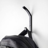 Κρεμάστρα ρούχων Αλουμινένια 119 x 14mm  Μαύρη Nelson Emuca 7200114