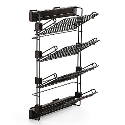 Μηχανισμός Παπουτσοθήκης για Ντουλάπα 75 x 46 x 32 Μεταλλικός με αριστερή βάση σε Χρώμα Μόκα Emuca 6938413 