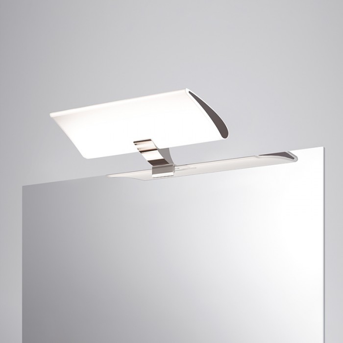 Απλίκα Μπάνιου LED πάνω από καθρέφτη, 30cm, IP44, ψυχρό λευκό φως, κατασκευή από πλαστικό επιχρωμιωμένο 5150211