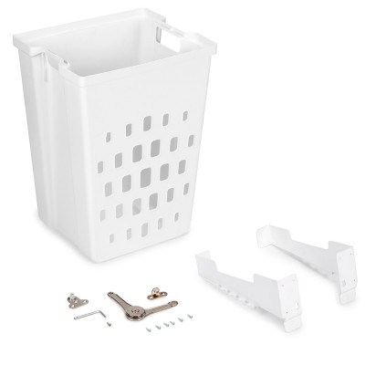 Πτυσσόμενο Πλαστικό Καλάθι απλύτων 450 mm Emuca 8500915