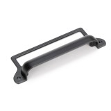 Λαβή επίπλων Accra iami, Zamak, Μαύρο βαμμένο 9,6cm Emuca 9358014