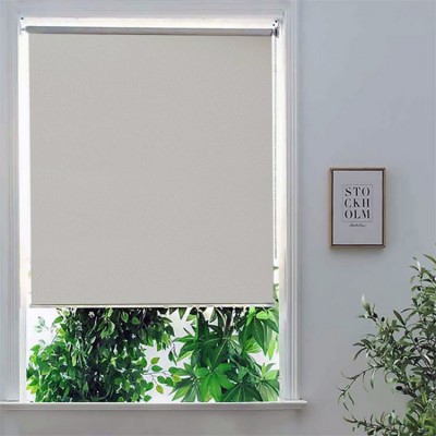 Ρόλερ Σκίασης Ημιδιαπερατό Τυποποιημένης Διάστασης 120 x 230cm σε χρώμα Γκρί με Πλαστική Αλυσίδα Frans Interior Design