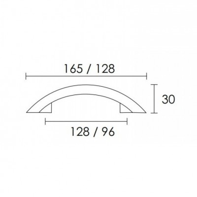 Λαβές επίπλων Conset C504 96mm σε Σατινέ Νίκελ