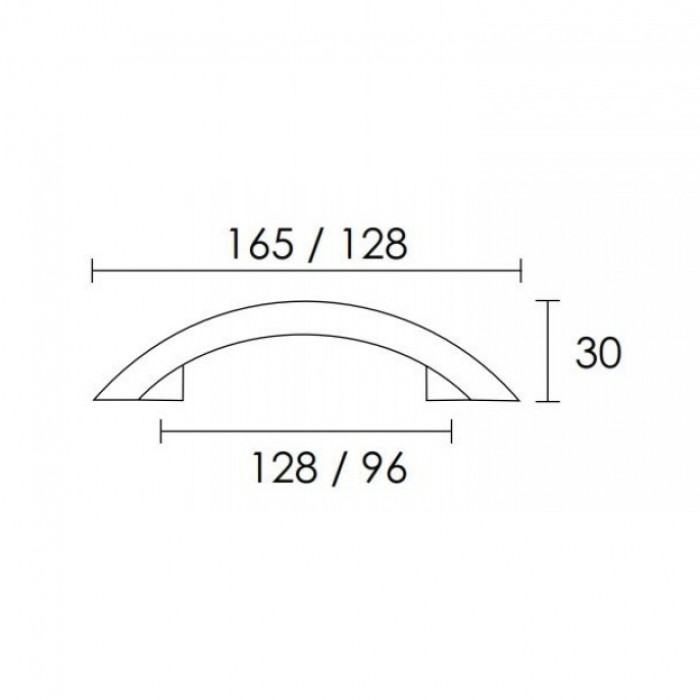 Λαβές επίπλων Conset C504 96mm σε Σατινέ Νίκελ