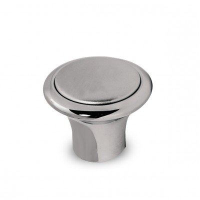 Πόμολα επίπλων Conset C538 Χρώμιο-Σατινέ Χρώμιο