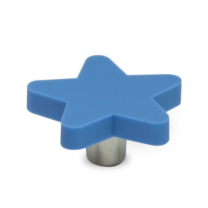 Παιδικό Πομολάκι Επίπλου Αστεράκι Μπλέ conset c849-p18x11