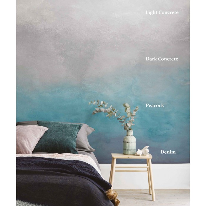 Χρώμα κιμωλίας για τοίχους με βάση το νερό Chalkwash Wallpaint Rust-Oleum με απαλό ματ φινίρισμα και απόχρωση ''Τερακότα'' 1lt