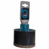 Τρυπάνι Διαμαντιού για γυαλί, κεραμικά, πλακίδια  75mm Bihui Dry Tile Drill Professional Tiling Tools DBDF75