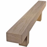 Ξύλινη Λαβή Εξώπορτας  Άβαφη απο Μασίφ Ξύλο Δρύς Πλατύβενη Βορείου Αμερικής σε 5 διαστάσεις σειρά 940