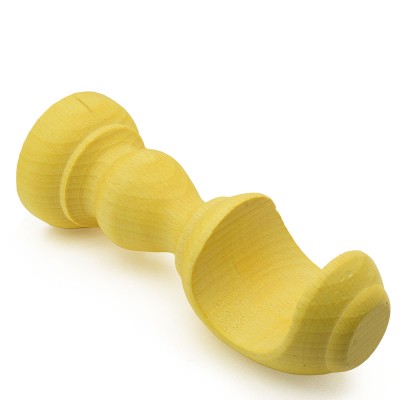 Στήριγμα ξύλινου κουρτινόξυλου Φυσικό Φ35