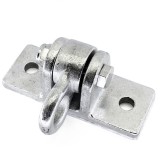 Κουζινέτο κούνιας για οριζόντιο επίπεδο 13cm x 5cm απο Θερμογαλβανισμένο χάλυβα βαρέως τύπου.