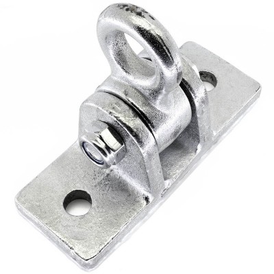 Κουζινέτο κούνιας για οριζόντιο επίπεδο 13cm x 5cm απο Θερμογαλβανισμένο χάλυβα βαρέως τύπου.