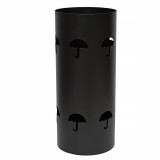 Ομπρελοθήκη Μεταλλική Φ19x45 εκ., Μαύρο Ματ Import Hellas 57