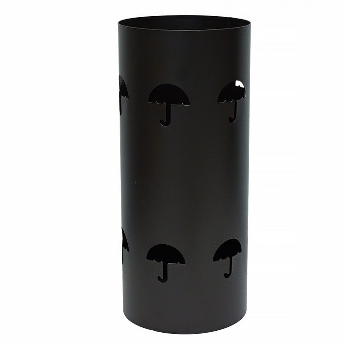 Ομπρελοθήκη Μεταλλική Φ19x45 εκ., Μαύρο Ματ Import Hellas 57