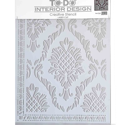 Stencil για Διακόσμηση Τοίχου ToDo Creative Ideas 35x40cm No6 71610