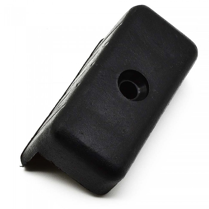 Πέλμα για Πλαϊνά Μελαμίνης 18mm με Διαστάσεις 45mm x 20mm Μαύρο