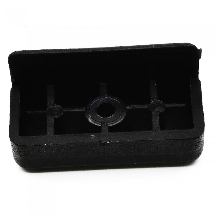 Πέλμα για Πλαϊνά Μελαμίνης 18mm με Διαστάσεις 45mm x 20mm Μαύρο