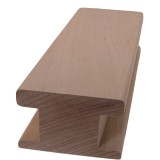 Ξύλινη Κουπαστή  Άβαφη απο Μασίφ Ξύλο Οξιάς Γερμανίας σε 2 διαστάσεις 110cm ή 220cm σειρά 971