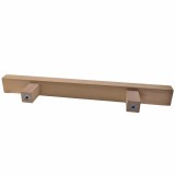 Ξύλινη Λαβή Εξώπορτας  Άβαφη απο Μασίφ Ξύλο Οξιάς Γερμανίας σε 5 διαστάσεις σειρά 941