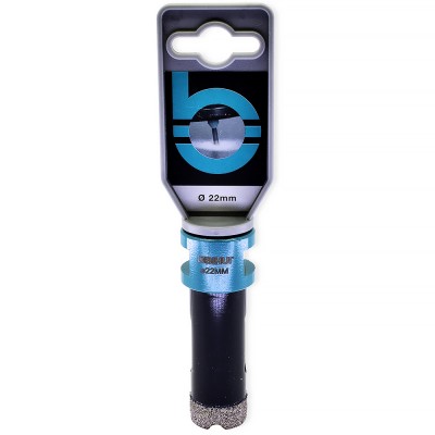 Τρυπάνι Διαμαντιού για γυαλί, κεραμικά, πλακίδια  22mm Bihui Dry Tile Drill Professional Tiling Tools DBDF22