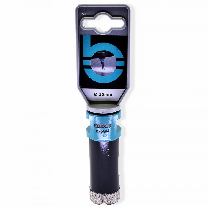 Τρυπάνι Διαμαντιού για γυαλί, κεραμικά, πλακίδια  25mm Bihui Dry Tile Drill Professional Tiling Tools DBDF25