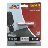 Τρυπάνι Διαμαντιού υγρής κοπής για γυαλί, κεραμικά, πλακίδια  10mm Rai-Bit Raimndi