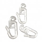 Παραμάνες κουρτίνας 1100 σε Διάφανο 30τεμ