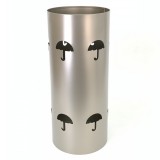 Ομπρελοθήκη Μεταλλική Φ19x45 εκ., Νίκελ Ματ Import Hellas 57