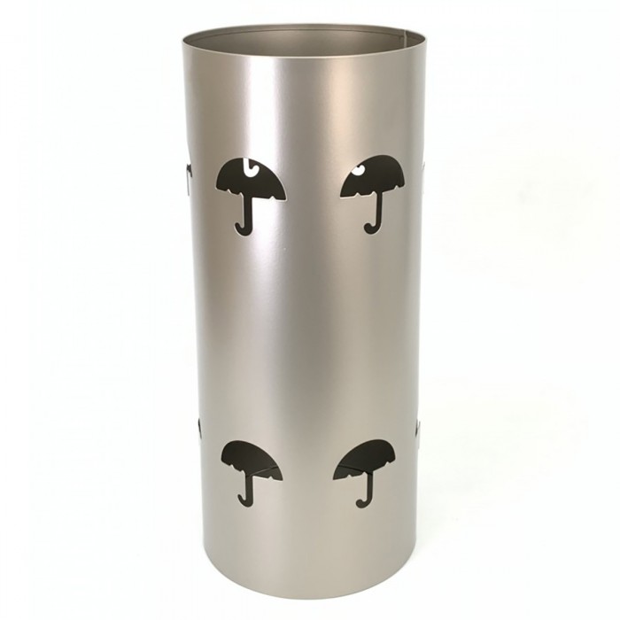 Ομπρελοθήκη Μεταλλική Φ19x45 εκ., Νίκελ Ματ Import Hellas 57