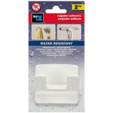 Αυτοκόλλητος Διπλός Γάντζος "Double Tree Brunch" Αδιάβροχος Λευκός Inofix 2192-2