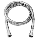 Σπιράλ Ντουζ Μεταλλικό 100cm Ασημί Interflex 022506