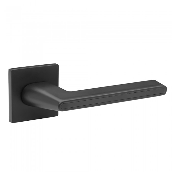 Πόμολο πόρτας K802-03 Μαύρο Roline