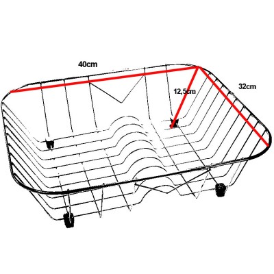 Καλάθι Sanitec Inox No10 για το νεροχύτη Sanitec 325-327-330