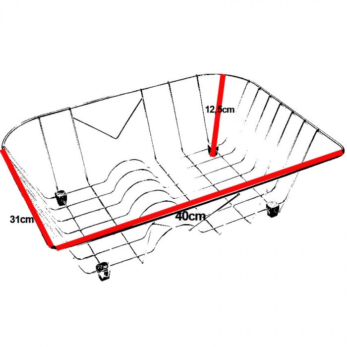 Καλάθι Sanitec Inox No3 για το νεροχύτη Sanitec 307-318-322-332