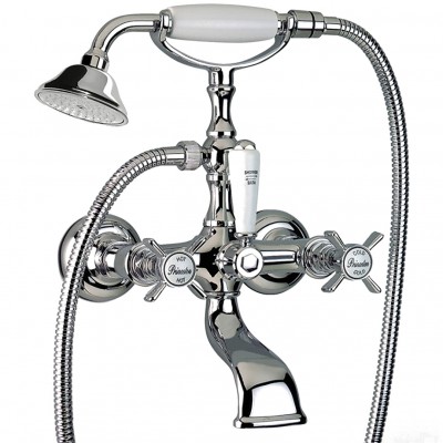 Μπαταρία λουτρού Bugnatese Princeton 800-100 Chrome