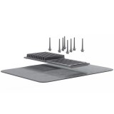 Πιατοθήκη Υφασμάτινη Γκρι UDry Peg 47x17x9 Umbra 1018697-149