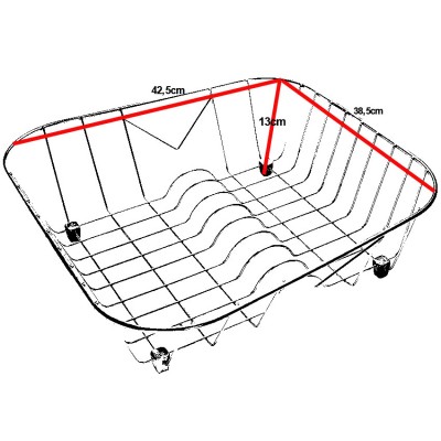 Καλάθι Sanitec Inox No13 για το νεροχύτη Sanitec 331-808-809-815-334-338