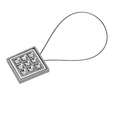 Μαγνήτης με ντίζα Enis Απόλλωνας Κρύσταλλο Nickel Matt