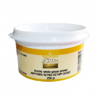 Ακρυλικό Λευκό Αστάρι Borma Wachs Gesso 250gr
