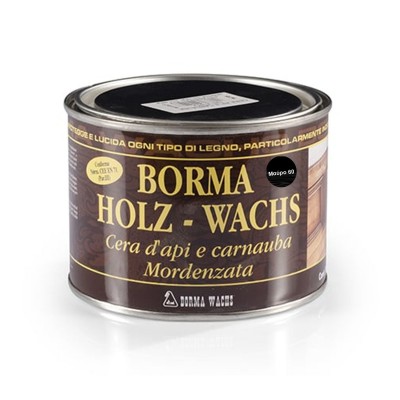 Φυσικό Κερί Παλαίωσης σε Πάστα 500ml Holzwachs Borma Wachs Χρώμα Μαύρο 60