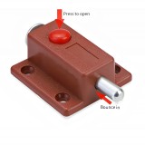 Ασφάλεια πόρτας και παραθύρου Αυτόματη Spring Automatic Lock σε Χρώμα Καφέ