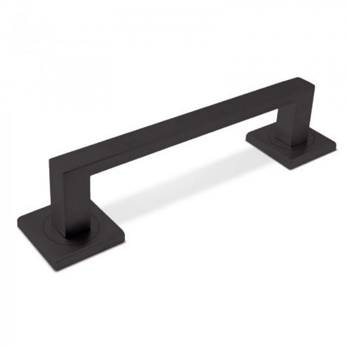 Λαβή εξώπορτας (1Τεμάχιο) ανοξείδωτη Conset C875 σε Μαύρο Ματ 26cm ολικό και 21cm αποστάσεις κέντρων