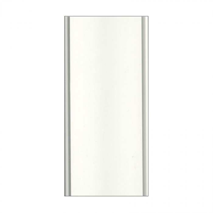 Δίφυλλη πτυσσόμενη πόρτα πλαστική Zitaflex Μονόχρωμη Λευκό Πάγου 11Α χωρίς τζαμάκι