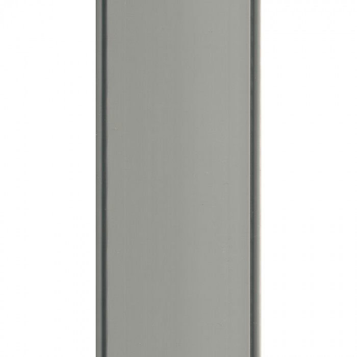 Δίφυλλη πτυσσόμενη πόρτα πλαστική Zitaflex Μονόχρωμη Γκρι 23Α χωρίς τζαμάκι