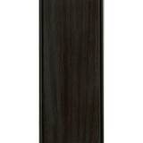 Δίφυλλη πτυσσόμενη πόρτα πλαστική Zitaflex χρώμα Ξύλου Μαύρο Δρύς 18 χωρίς τζαμάκι