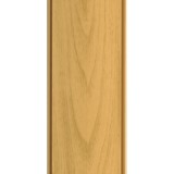 Δίφυλλη πτυσσόμενη πόρτα πλαστική Zitaflex χρώμα Ξύλου Δρυς 13 χωρίς τζαμάκι