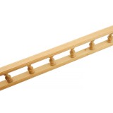 Ξύλινη Μικρή Διακοσμητική Ράγα 80cm Δρύς