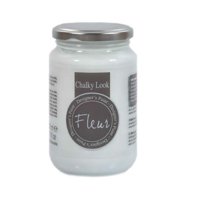 Χρώμα Κιμωλίας Fleur Chalky Look 130ml, F02 Snow White 12033